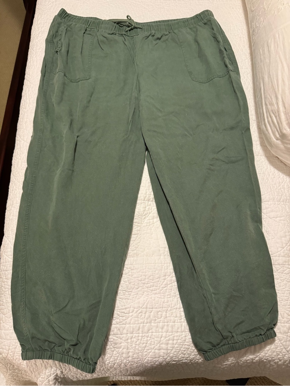 Matilda Jane Olive Green Drawstring Joggers